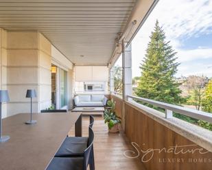 Balcony of Attic for sale in Sant Cugat del Vallès  with Air Conditioner, Heating and Terrace