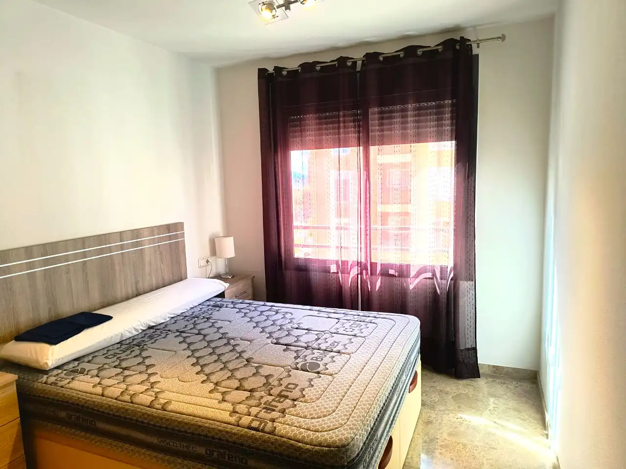 Bedroom of Flat for rent in Murcia  with Air Conditioner, Storage room and Furnished