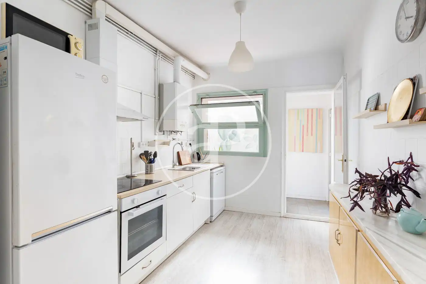 Cocina de Piso en venta en Barcelona con Aire acondicionado, Calefacción y Terraza