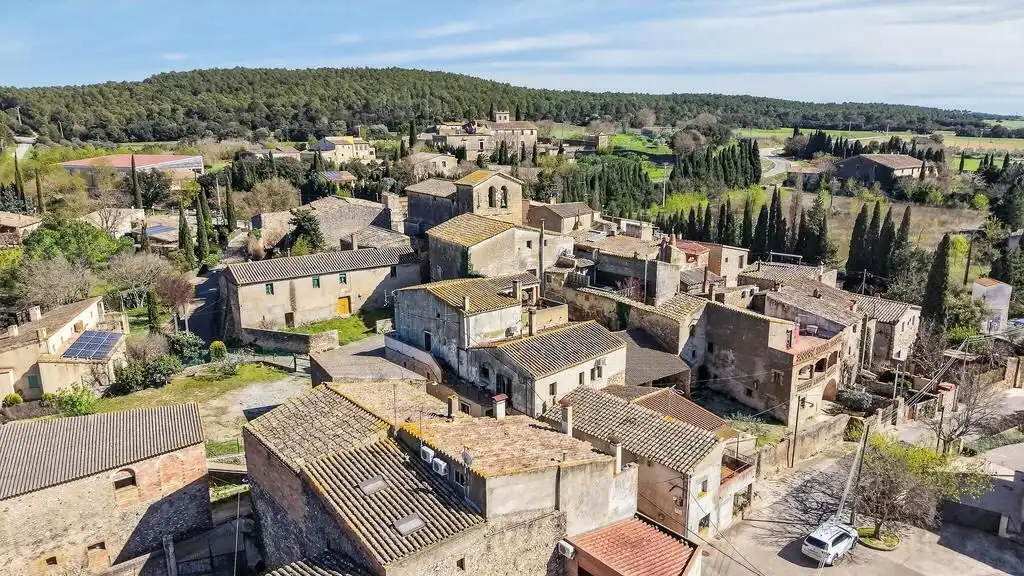 Vista exterior de Casa o chalet en venta en Vilaür con Jardín privado, Terraza y Piscina