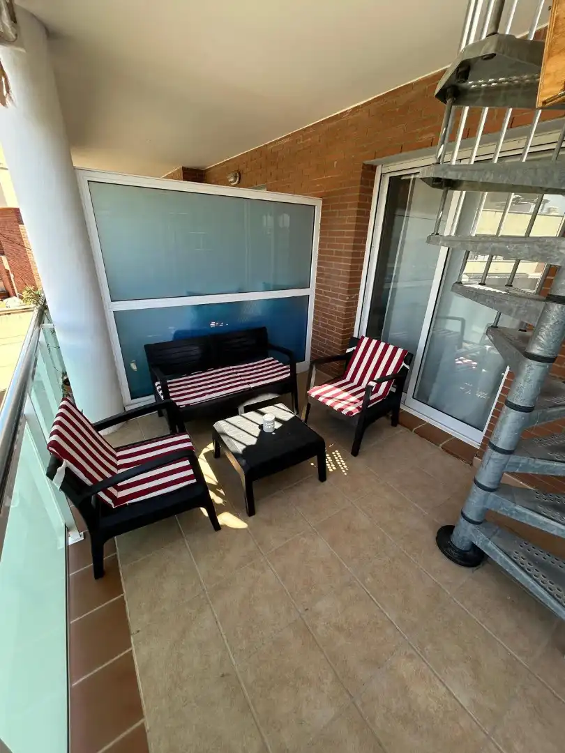 Terrace of Flat for rent in Cunit  with Air Conditioner, Terrace and Furnished
