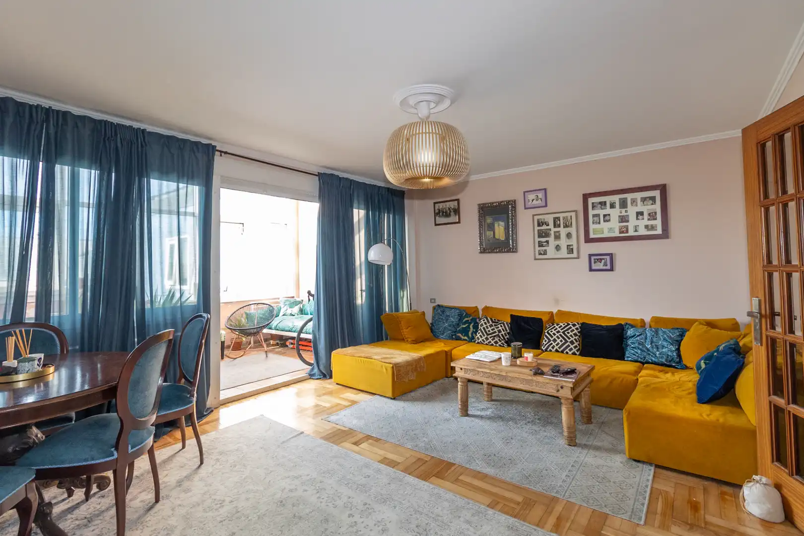Living room of Duplexes for sale in Ferrol  with Heating and Furnished