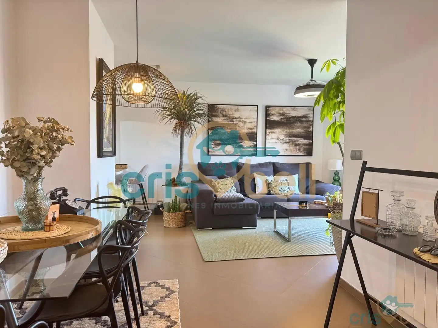 Sala de estar de Ático en venta en Lorca con Aire acondicionado, Terraza y Trastero