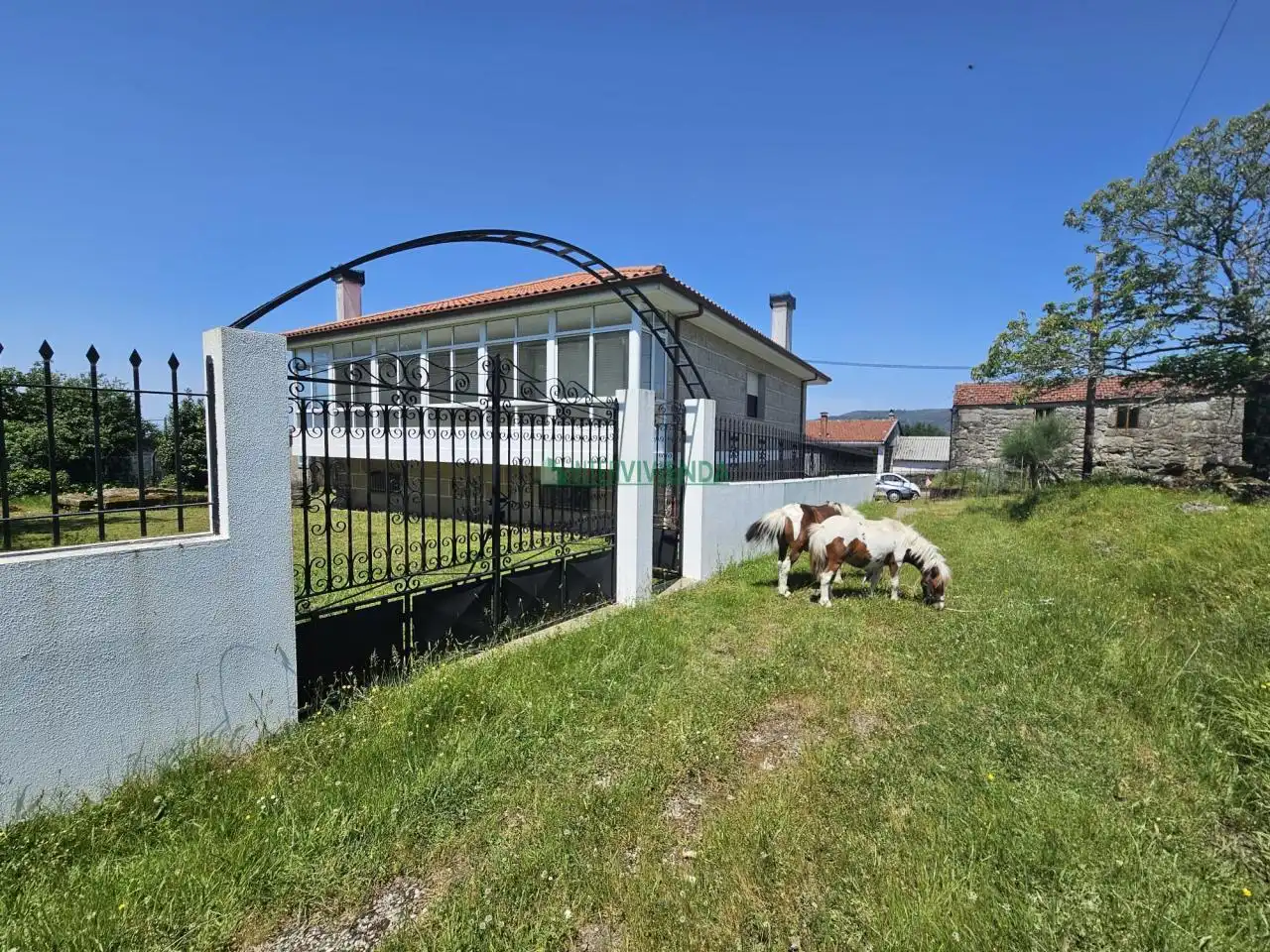 Exterior view of Houses for sale in Covelo  with Heating, Private garden and Terrace