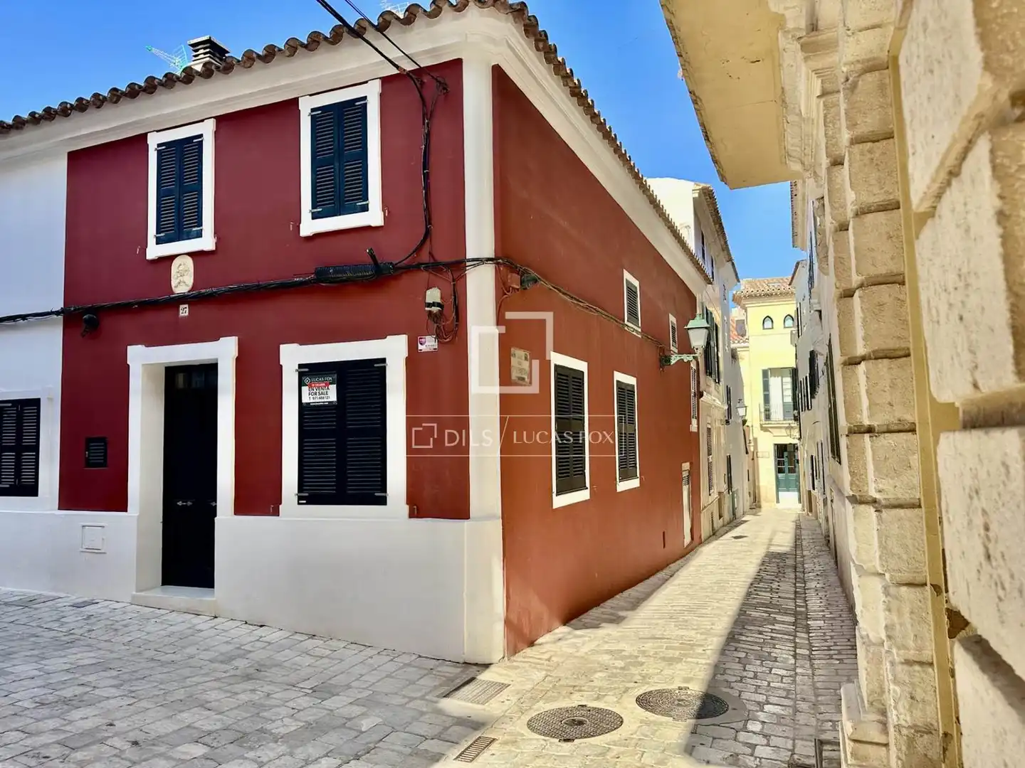 Vista exterior de Casa o xalet en venda en Ciutadella de Menorca amb Aire condicionat