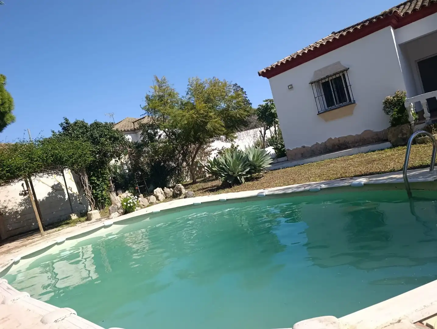 Swimming pool of Houses for sale in Chiclana de la Frontera  with Private garden, Terrace and Furnished