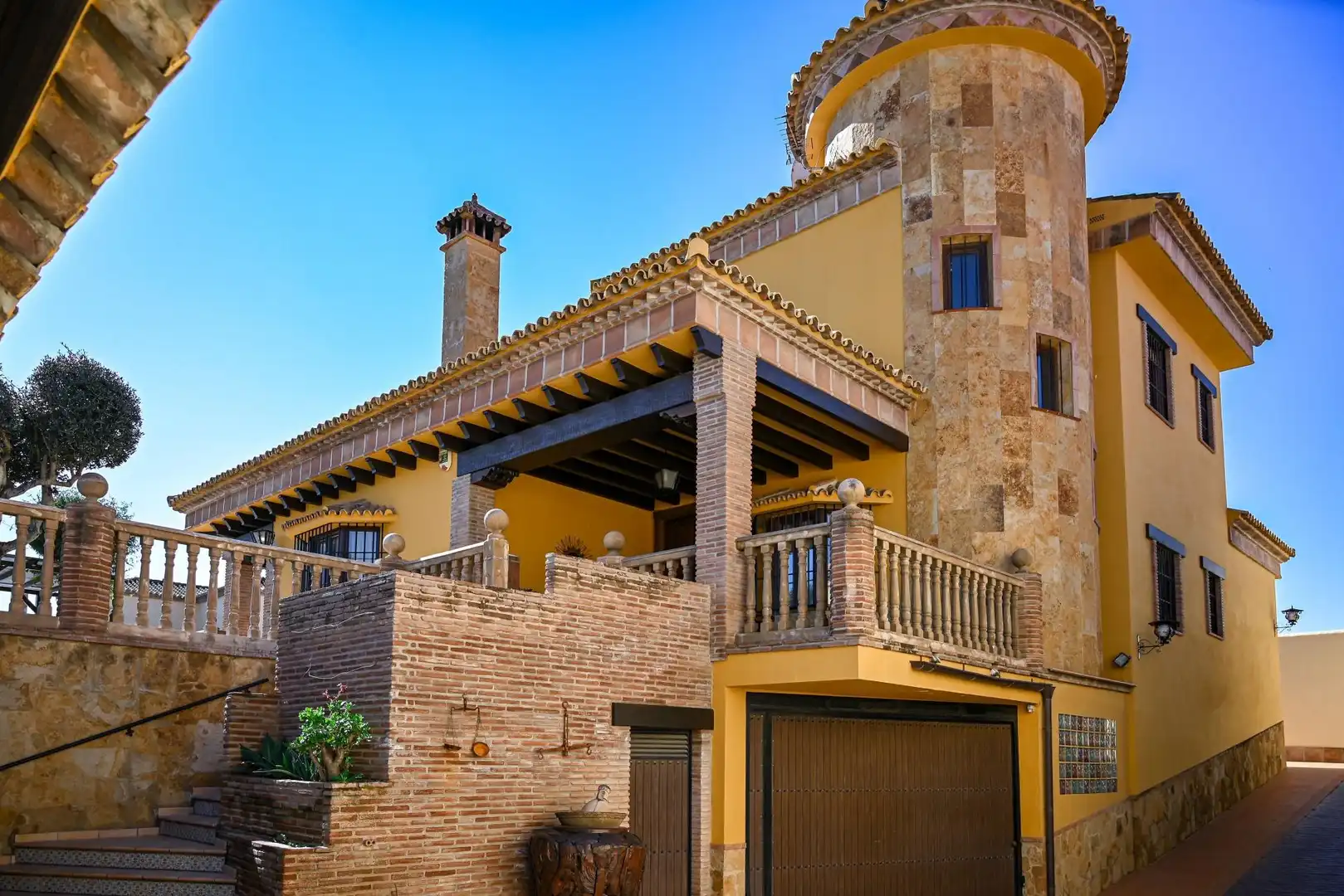 Exterior view of Country homes for sale in Mijas  with Air Conditioner, Heating and Terrace