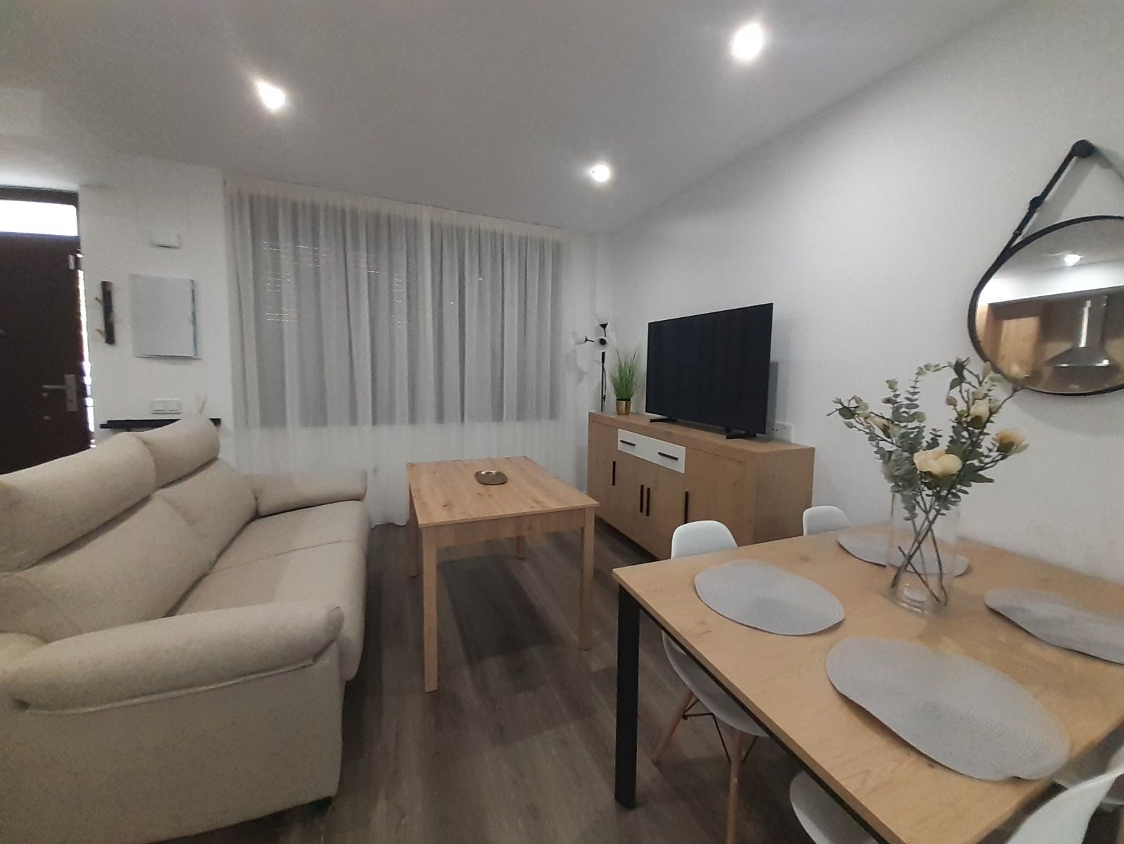 Living room of Flat to rent in  Córdoba Capital  with Air Conditioner, Heating and Parquet flooring