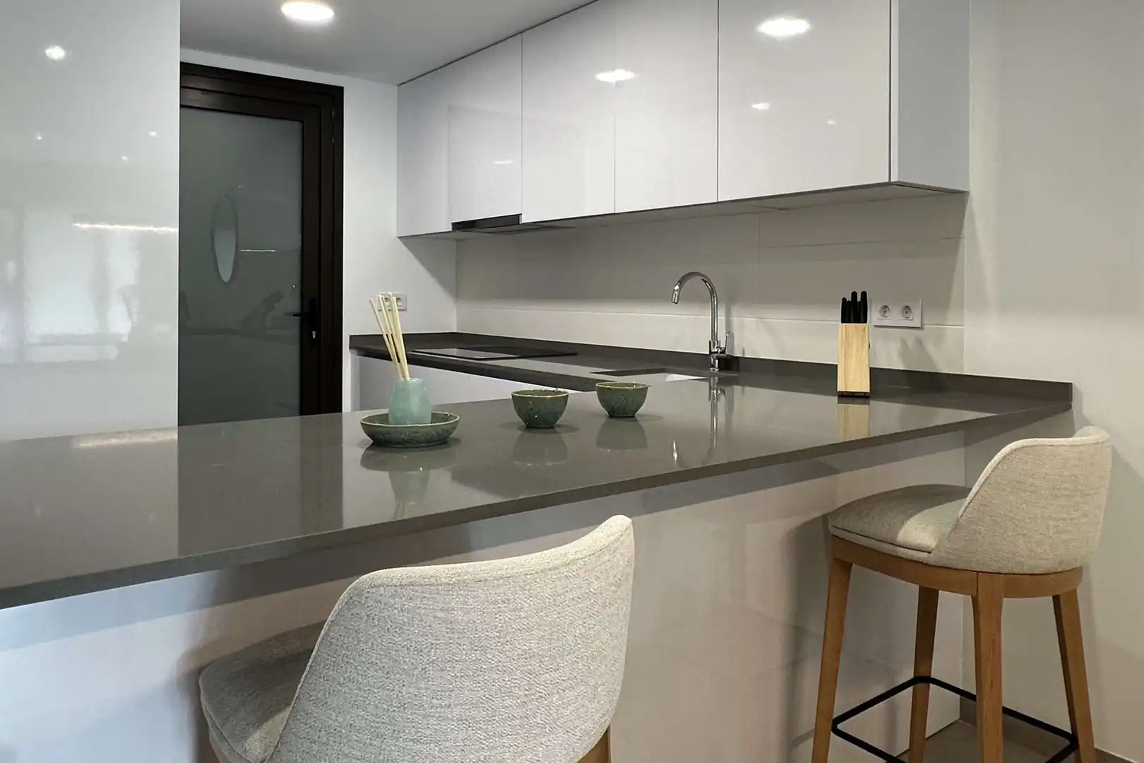 Kitchen of Flat for sale in Capdepera  with Heating, Terrace and Balcony