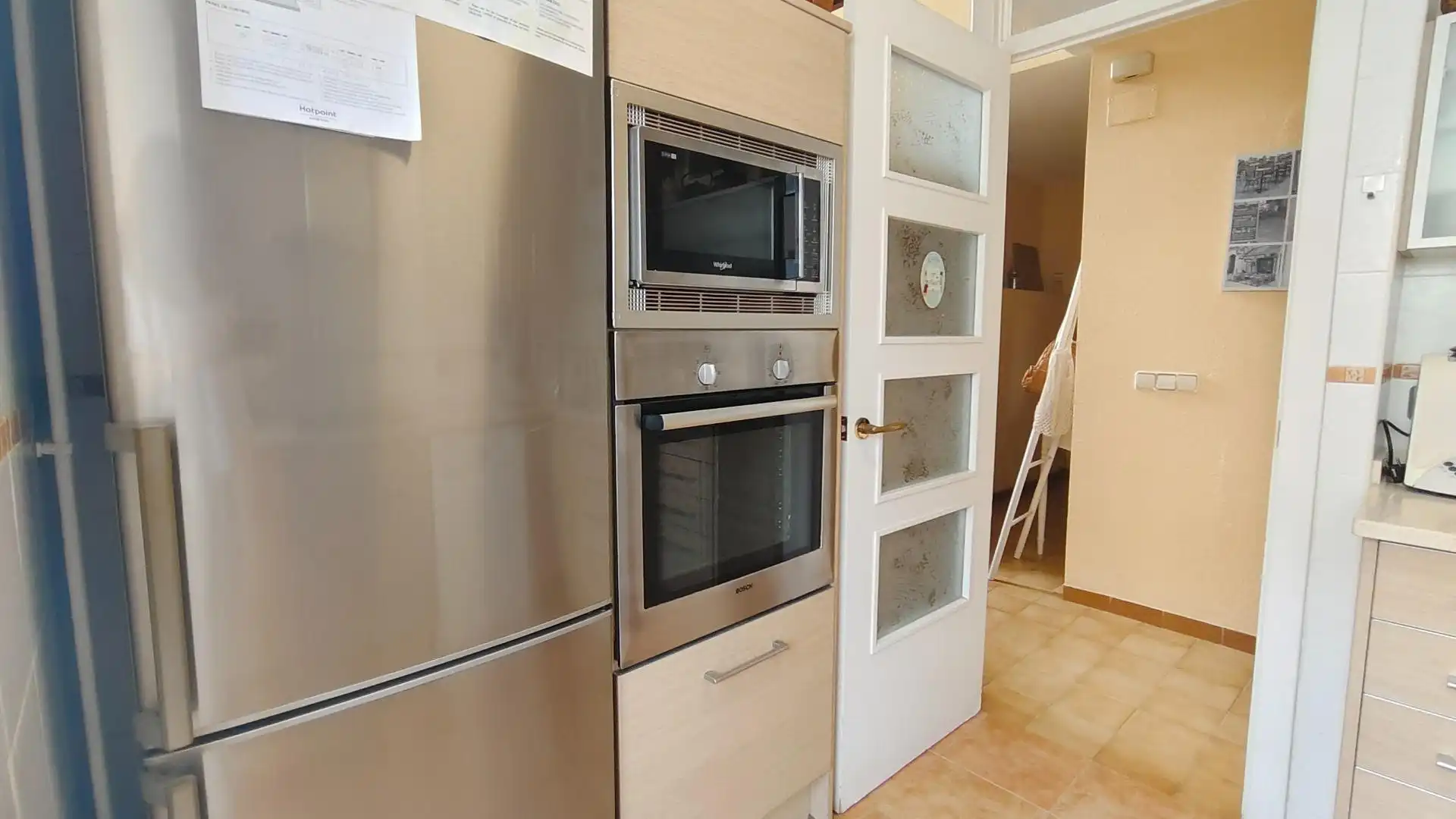 Küche von Maisonette zur Miete in Castell d'Aro, Platja d'Aro i s'Agaró mit Klimaanlage, Heizung und Terrasse