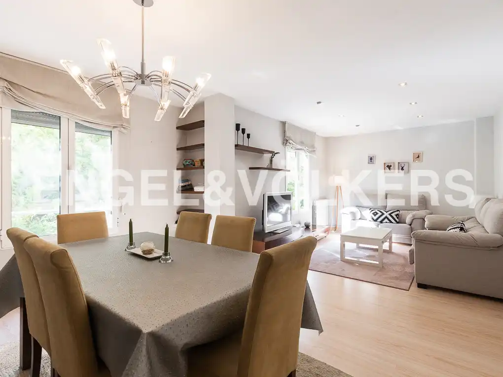 Comedor de Piso de alquiler en Valencia con Aire acondicionado, Calefacción y Parquet