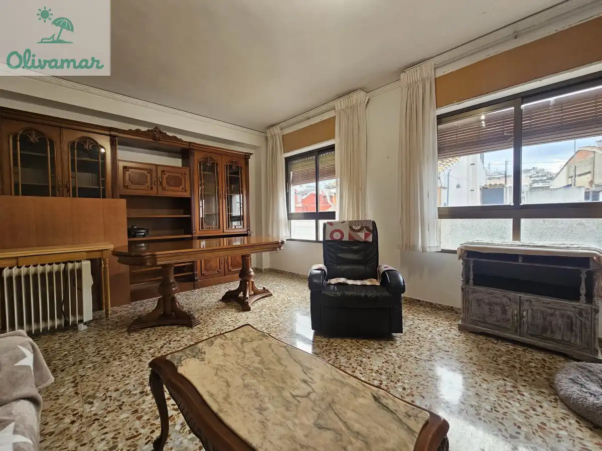 Sala d'estar de Pis en venda en Oliva
