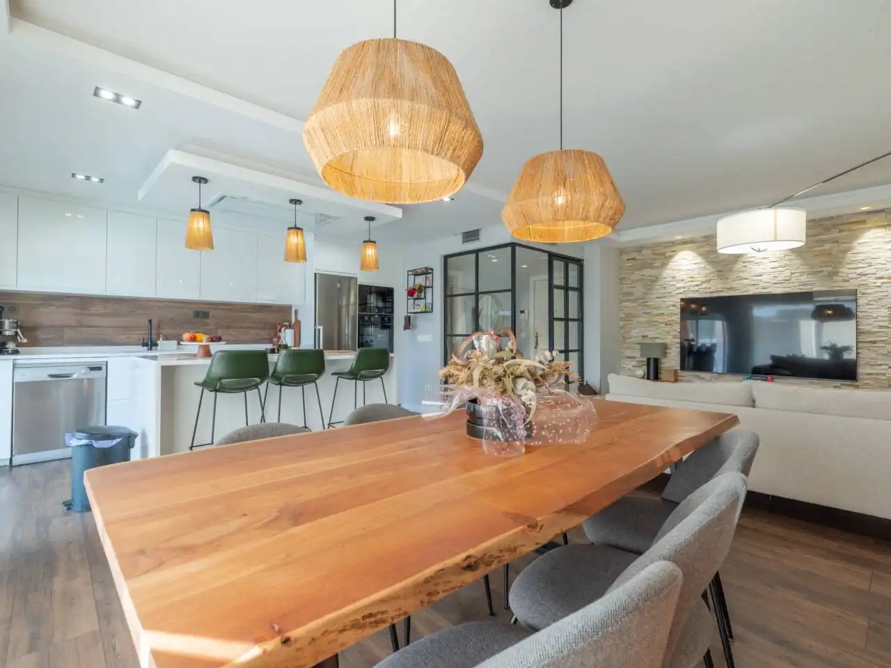 Dining room of Attic for sale in Reus  with Air Conditioner, Heating and Parquet flooring