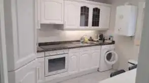 Kitchen of Flat for rent in Gijón   with Heating, Parquet flooring and Furnished