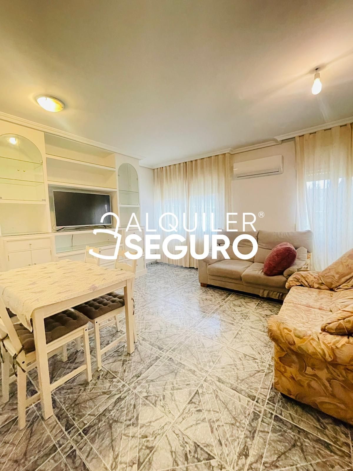 Living room of Flat to rent in  Madrid Capital  with Heating and Furnished