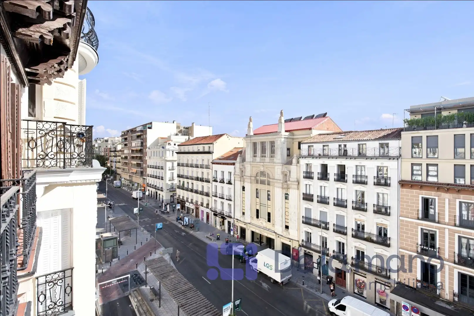 Exterior view of Flat for rent in Madrid  with Air Conditioner, Heating and Furnished