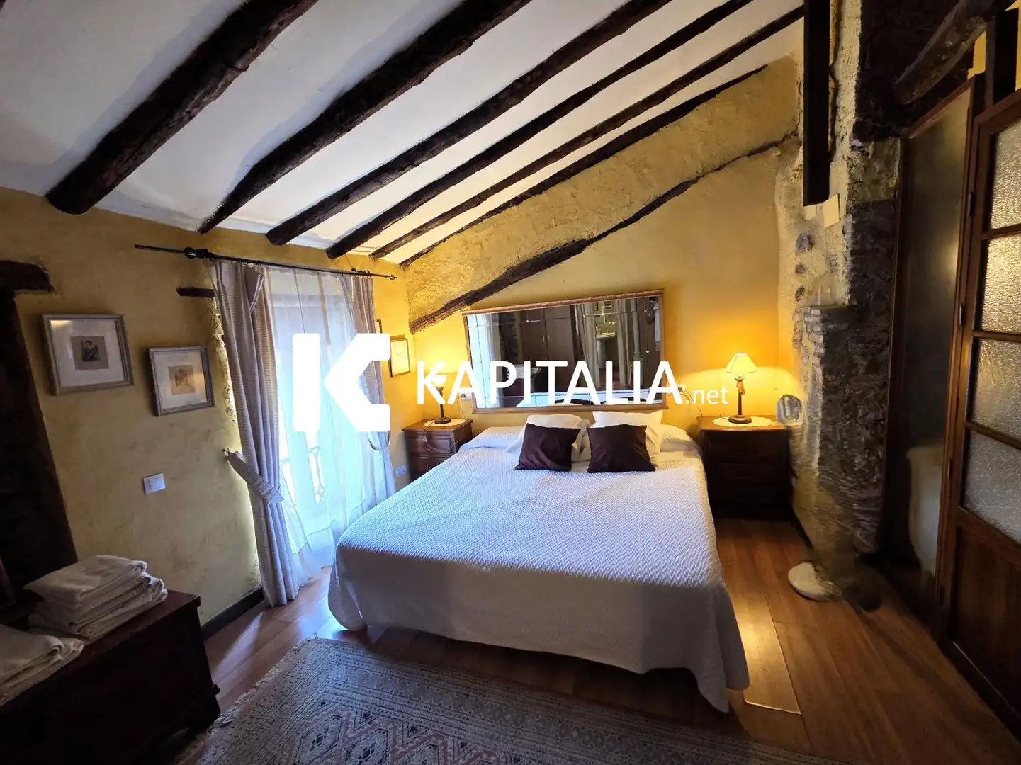 Habitación de Finca rústica en venta en Ontinyent con Aire acondicionado, Jardín privado y Balcón