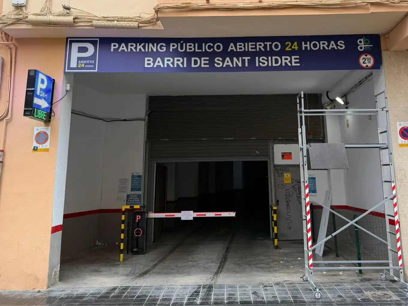 Parking de Garaje de alquiler en Valencia con Alarma