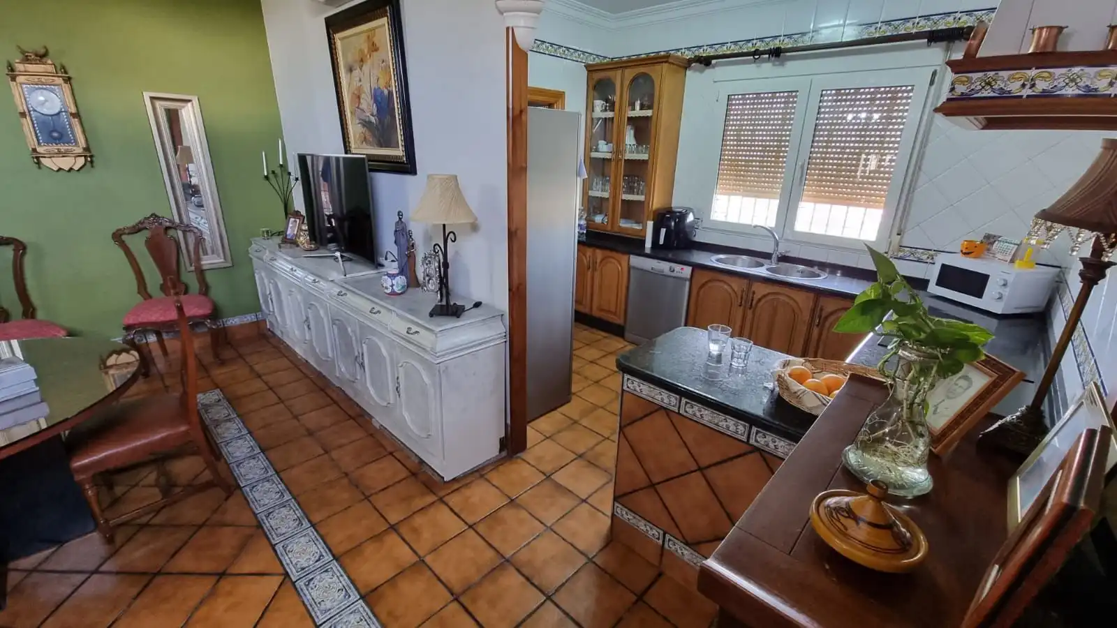 Cocina de Casa o chalet en venta en La Rambla con Aire acondicionado, Jardín privado y Terraza
