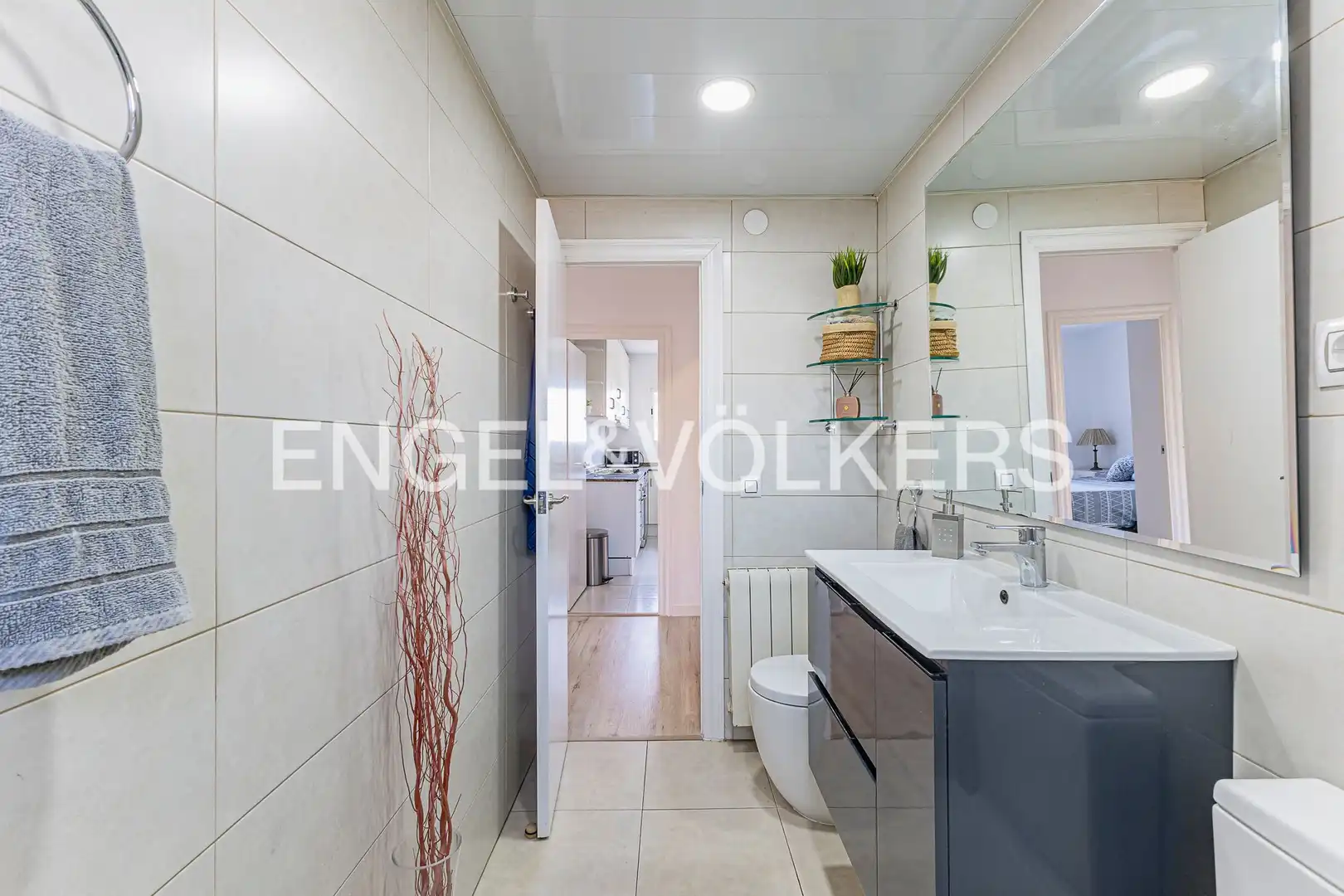 Baño de Ático en venta en Barcelona con Aire acondicionado, Calefacción y Parquet