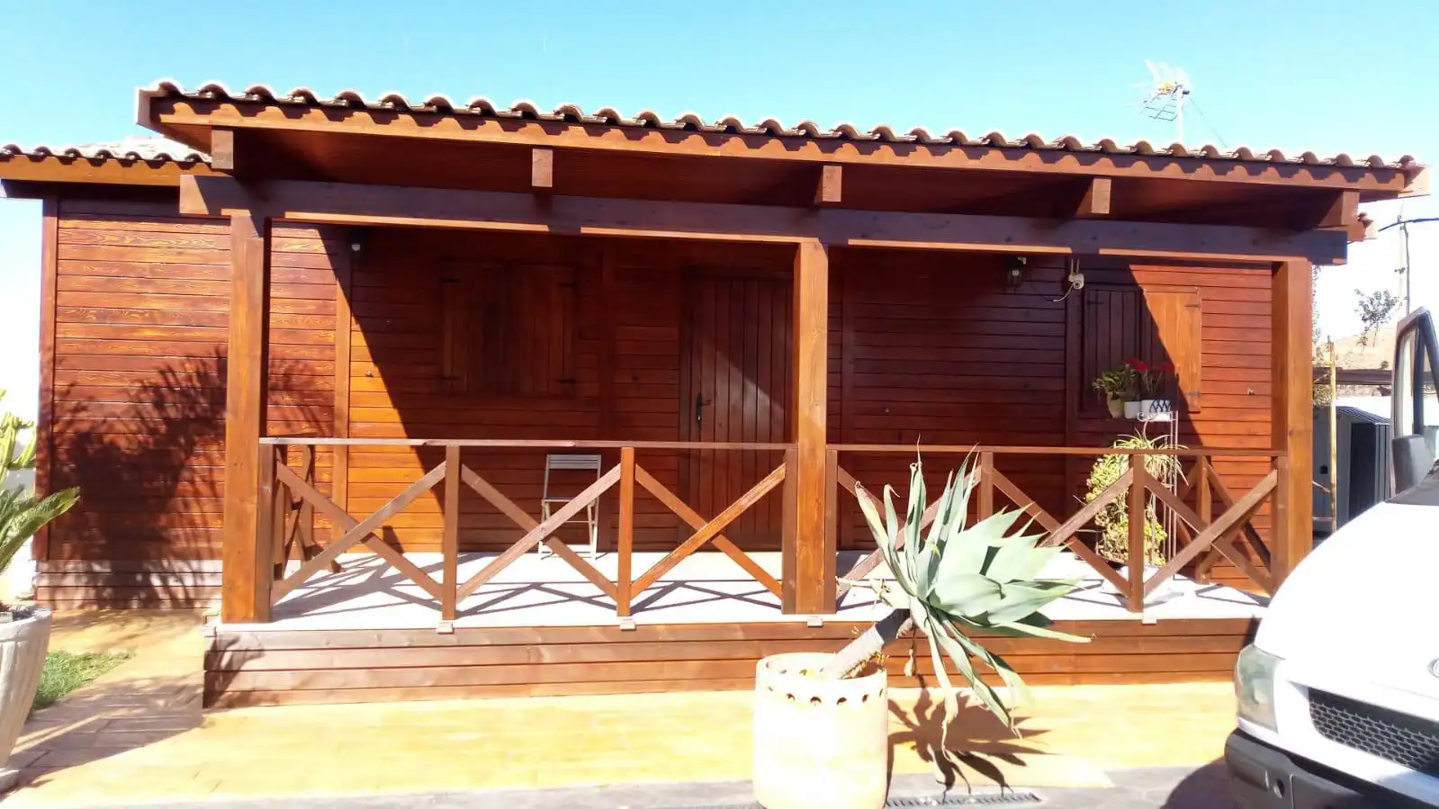 Terrassa de Casa o xalet de lloguer en Chiclana de la Frontera amb Aire condicionat, Jardí privat i Terrassa