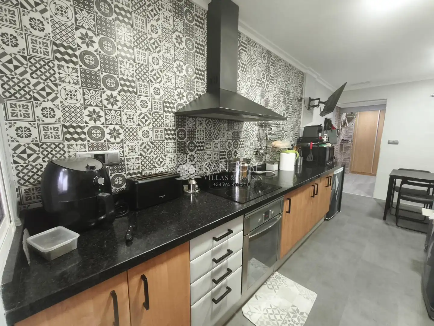 Cocina de Piso en venta en Aspe con Aire acondicionado, Jardín privado y Balcón