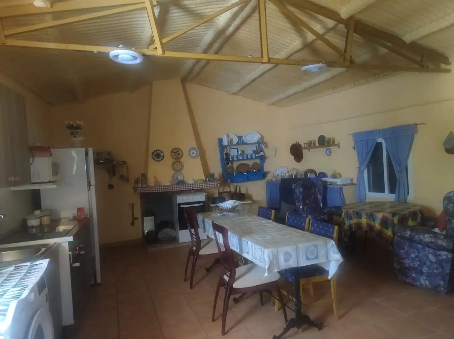 Cuina de Casa o xalet en venda en La Aldea del Obispo  amb Moblat