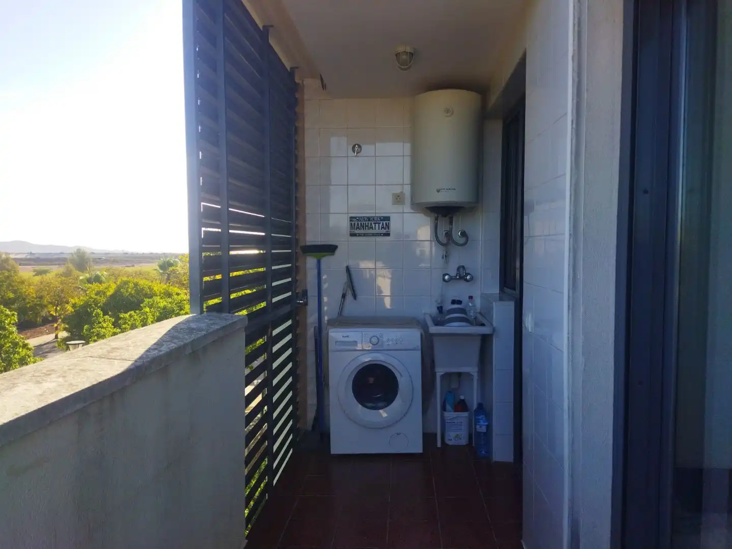 Balcony of Flat for rent in San Jorge / Sant Jordi  with Air Conditioner, Terrace and Balcony