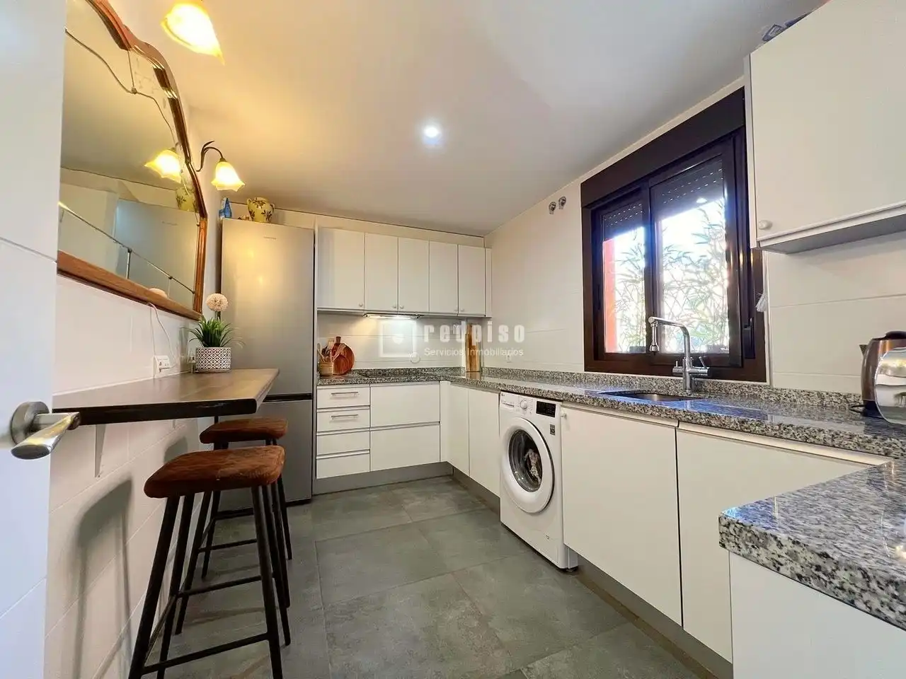 Cocina de Ático en venta en Rincón de la Victoria con Aire acondicionado, Calefacción y Jardín privado