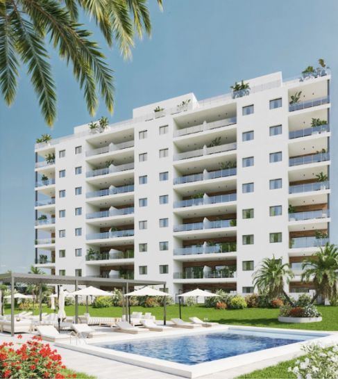 Exterior view of Planta baja for sale in Finestrat  with Community pool
