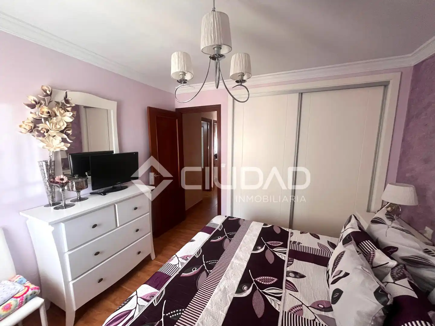 Bedroom of Flat for sale in Sanlúcar de Barrameda  with Air Conditioner and Balcony