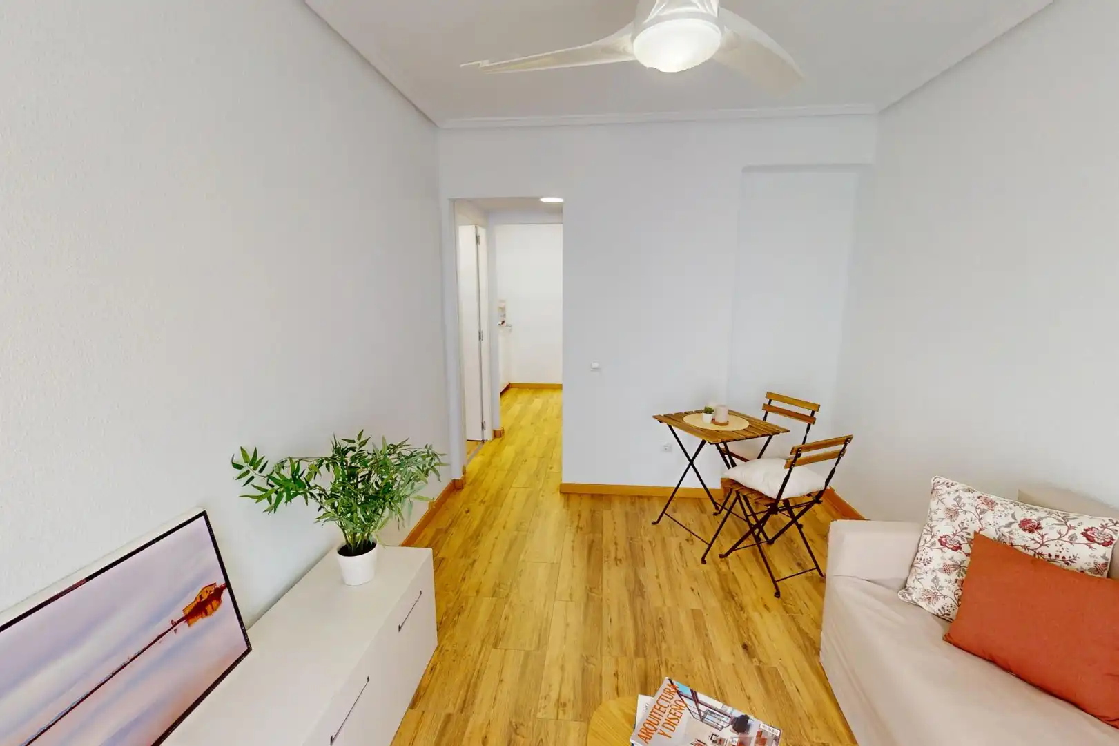 Wohnzimmer von Wohnung zum Verkauf in Valencia mit Balkon
