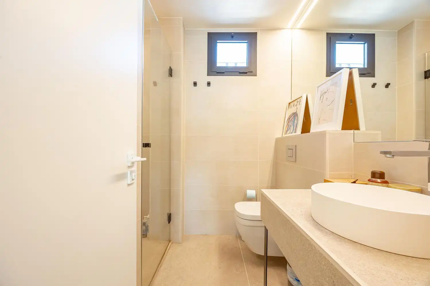 Badezimmer von Dachboden zum Verkauf in Las Palmas de Gran Canaria mit Klimaanlage, Terrasse und Möbliert