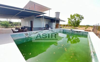Schwimmbecken von Haus oder Chalet zum verkauf in Benimuslem mit Schwimmbad