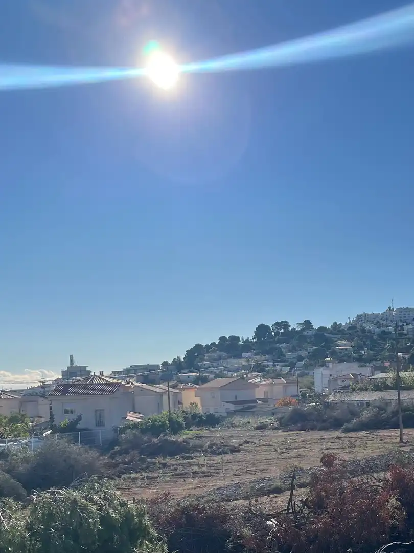 Vista exterior de Casa adosada en venda en Peñíscola / Peníscola amb Aire condicionat, Calefacció i Jardí privat