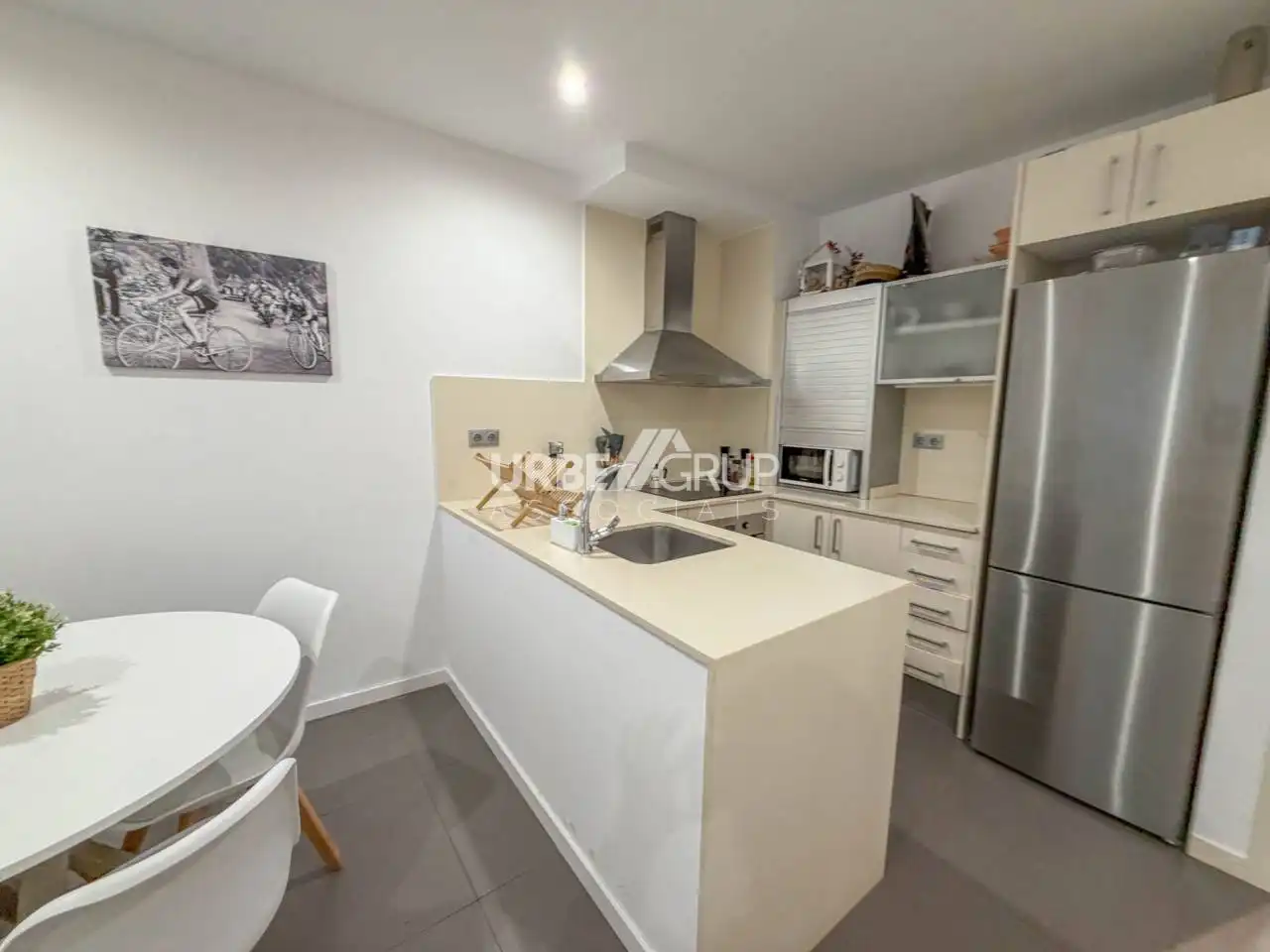 Kitchen of Flat for sale in Terrassa  with Air Conditioner, Heating and Private garden
