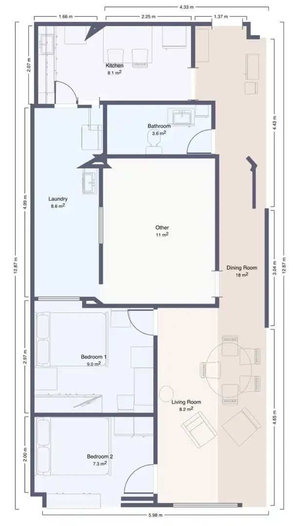 Piso en venta en Málaga
