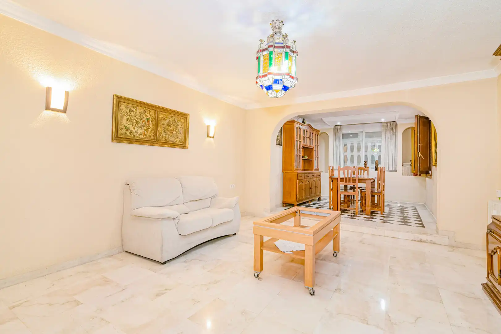 Living room of Flat for sale in Granada  with Terrace, Storage room and Balcony