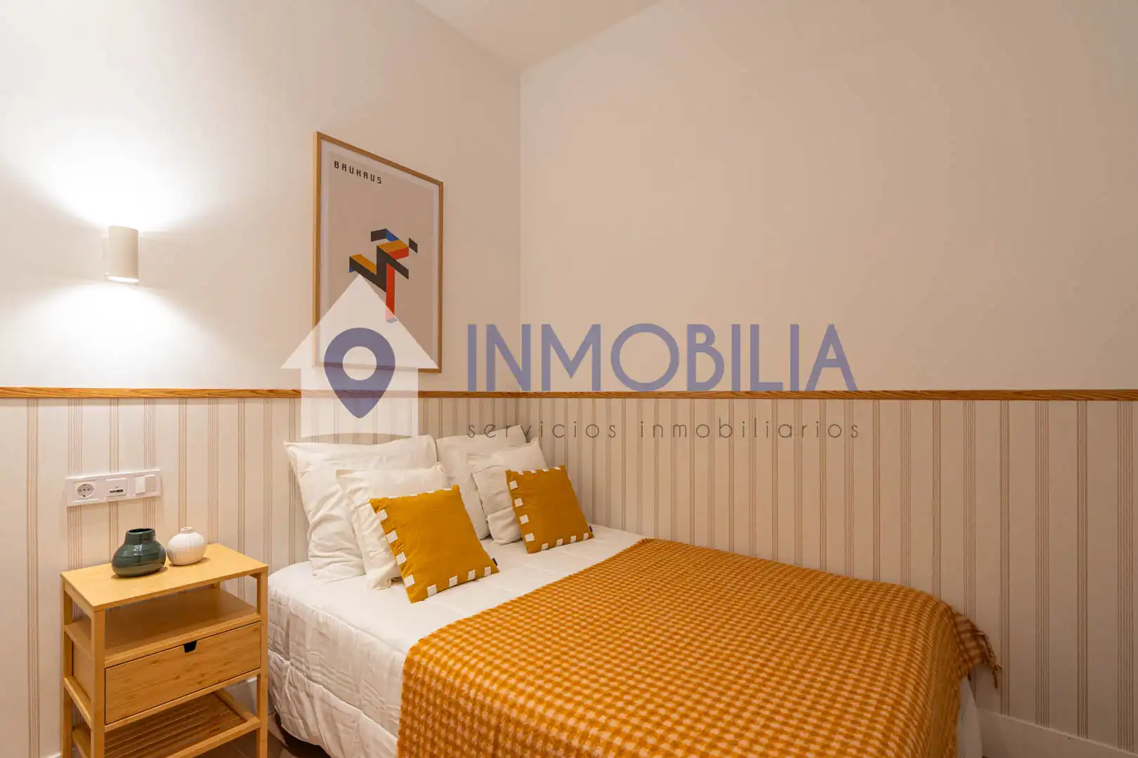 Schlafzimmer von Wohnung zum Verkauf in Madrid mit Klimaanlage, Heizung und Terrasse