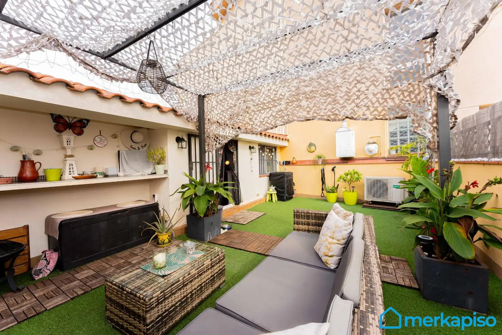 Terrasse von Maisonette zum Verkauf in Sant Climent de Llobregat mit Klimaanlage, Terrasse und Balkon