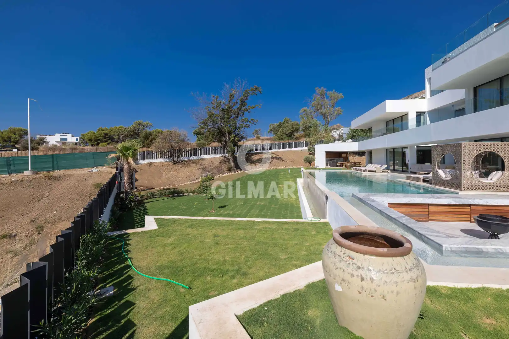 Garden of Houses for sale in Benalmádena  with Heating, Private garden and Swimming Pool