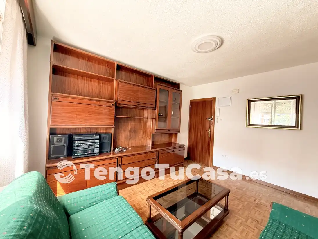 Living room of Flat for rent in Madrid  with Heating, Furnished and Oven