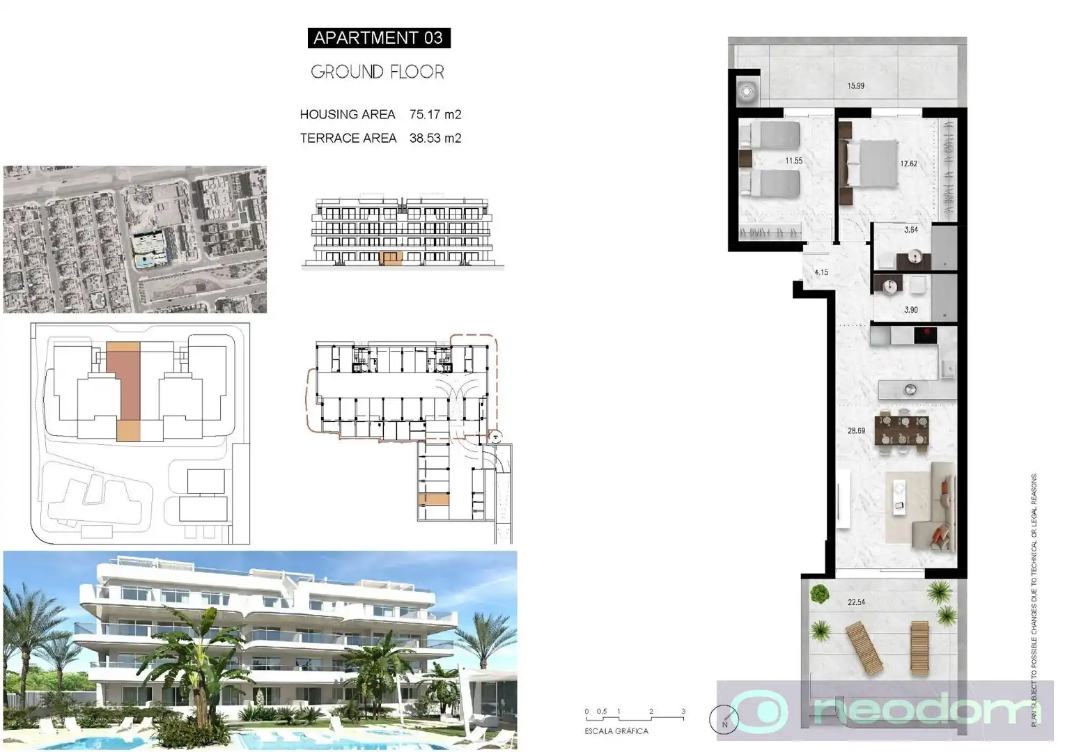 Flat with pool for sale in N/A, imagen 20