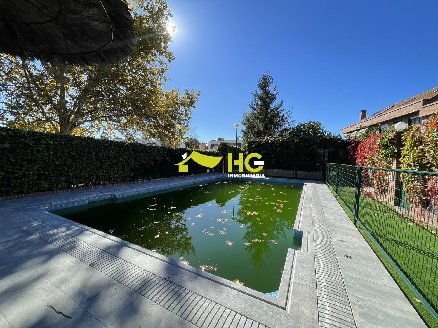 Garden of Single-family semi-detached for sale in Villaviciosa de Odón  with Air Conditioner, Heating and Terrace