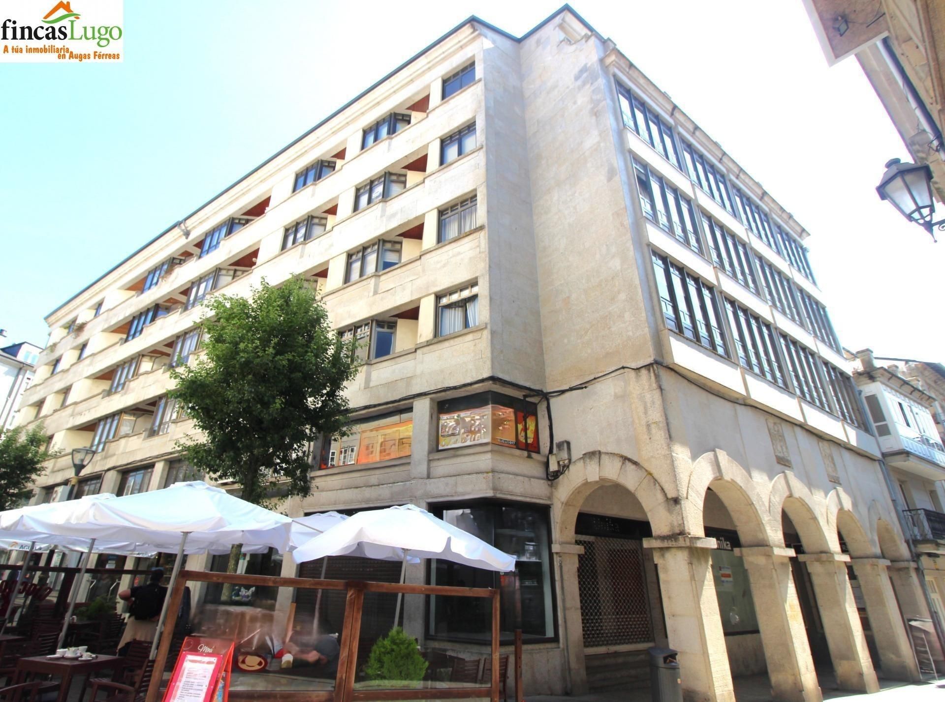 Exterior view of Flat for sale in Lugo Capital  with Heating, Terrace and Storage room