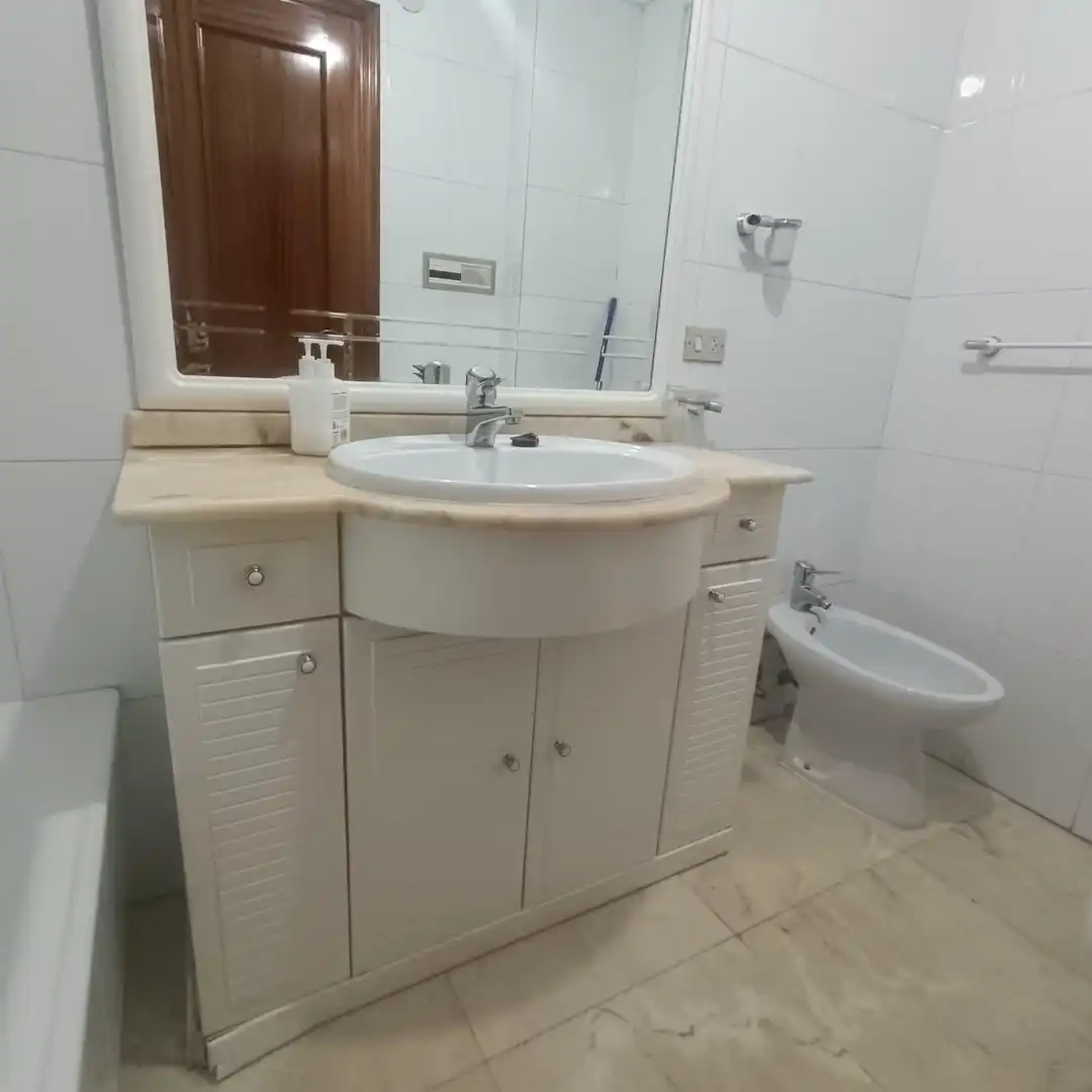 Bathroom of Flat for rent in Lugo  with Heating, Furnished and Balcony