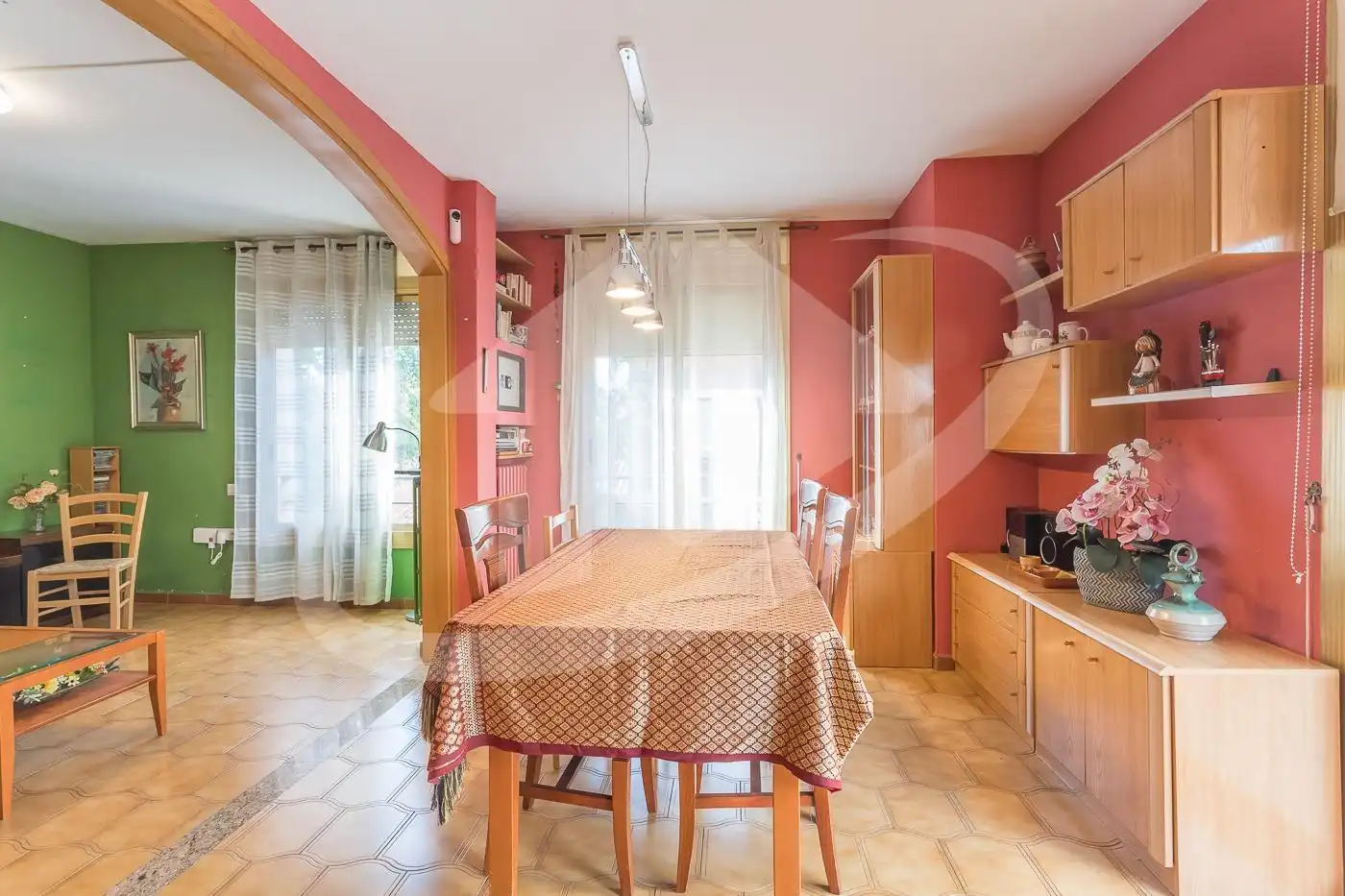 Küche von Wohnung zum Verkauf in Sabadell mit Klimaanlage, Heizung und Balkon