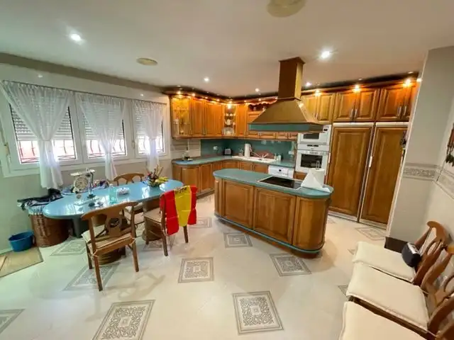 Kitchen of Houses for sale in Almería  with Air Conditioner, Heating and Private garden
