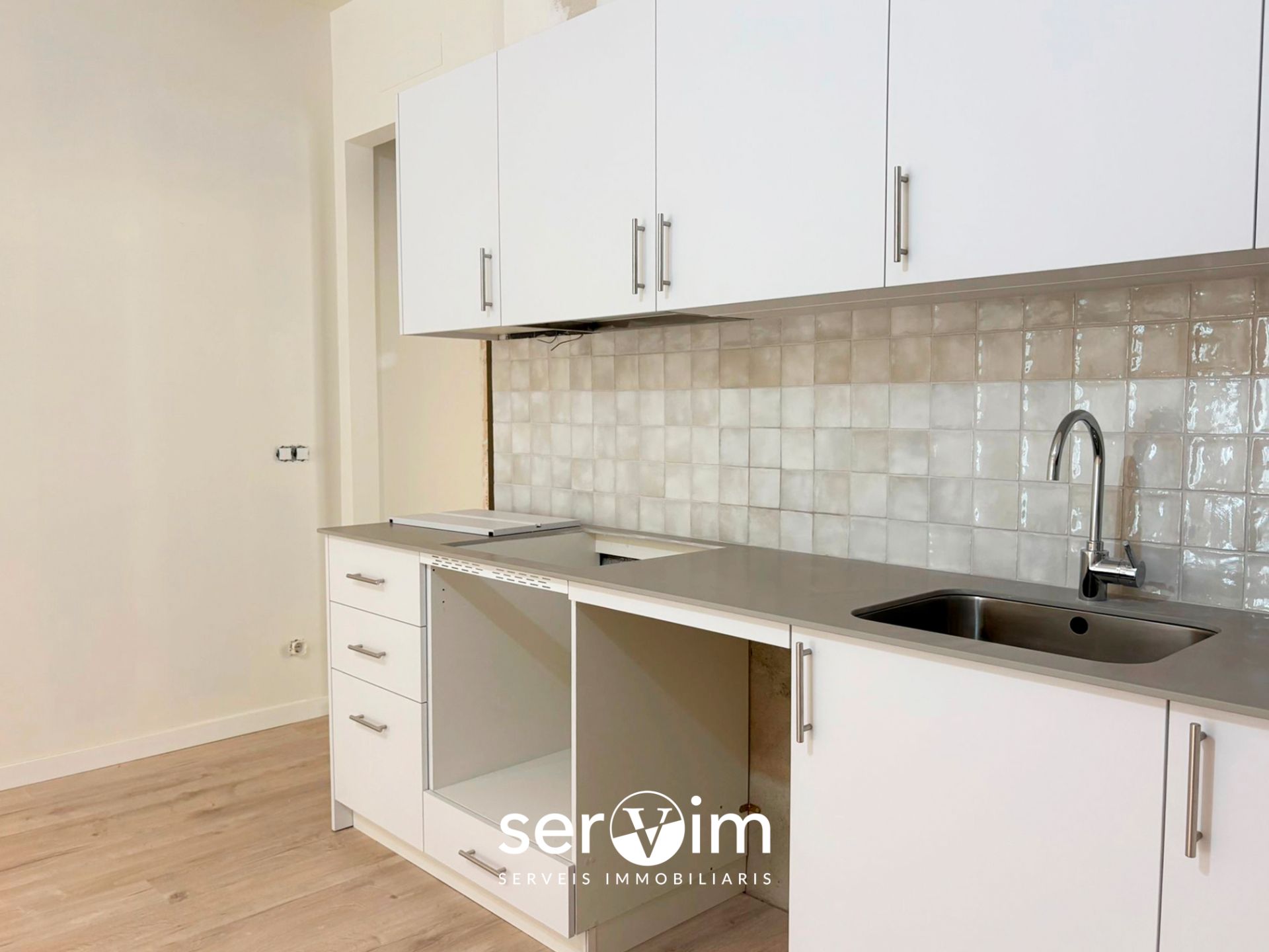 Kitchen of Planta baja for sale in Cassà de la Selva  with Air Conditioner, Heating and Parquet flooring