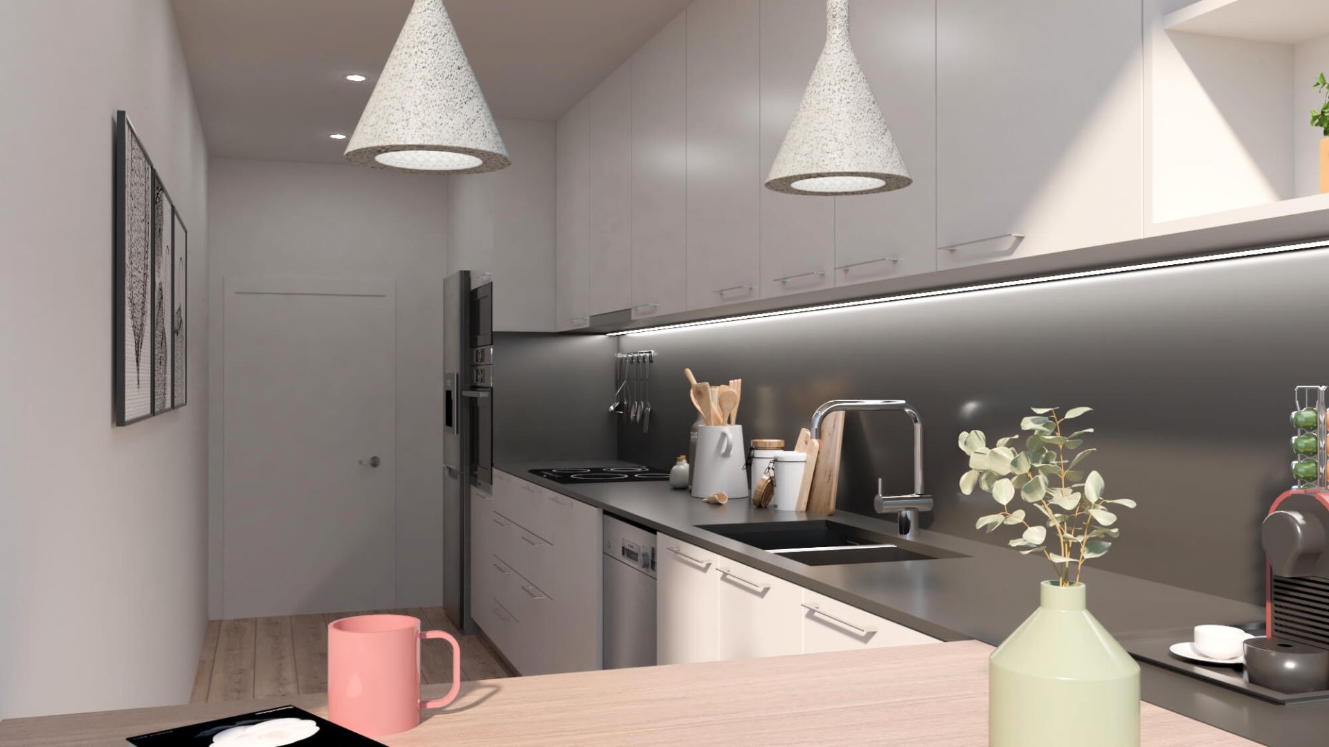 Kitchen of Flat for sale in Alfarràs  with Heating, Terrace and Storage room